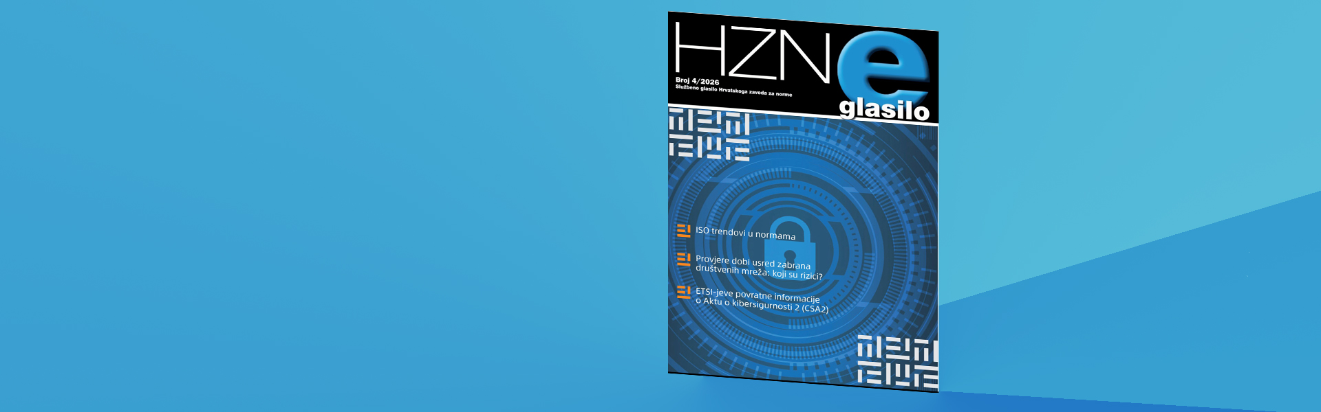 Novi broj <br>HZN e-glasila